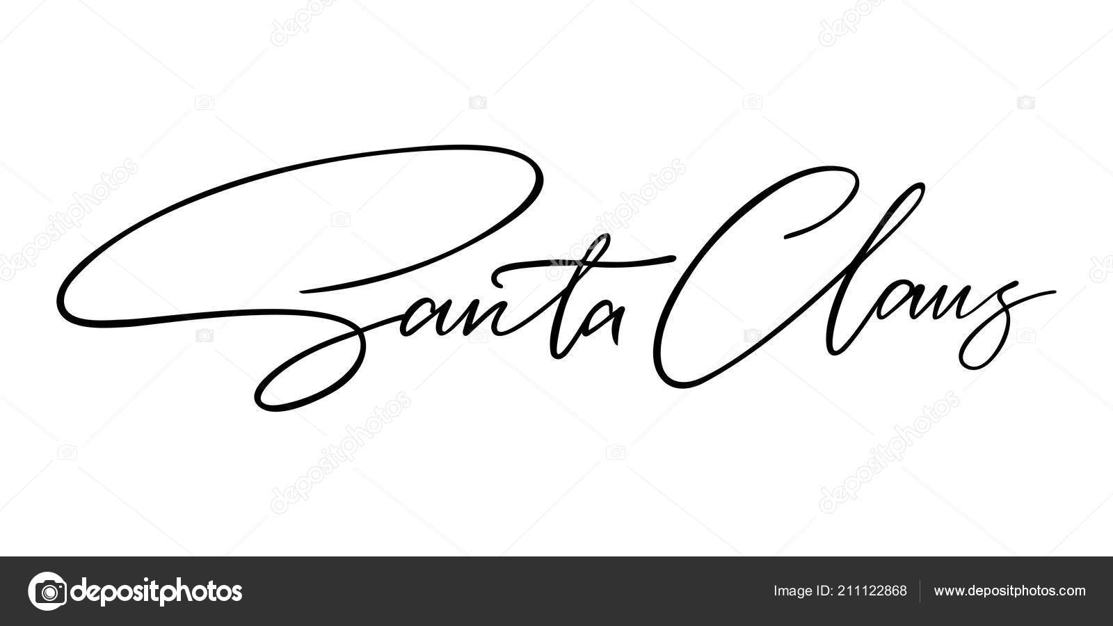 christmas signature to the
