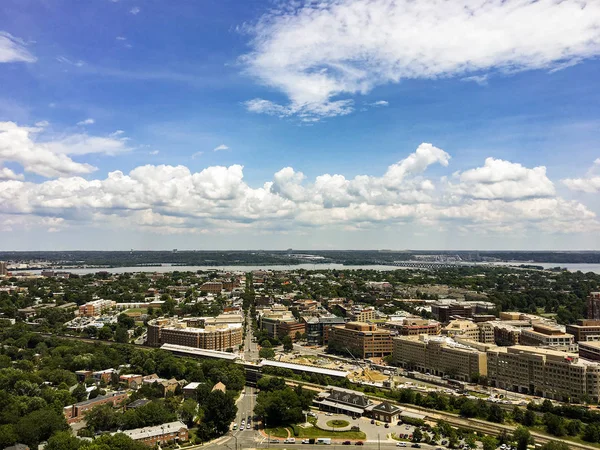 Vista Panorâmica Alexandria Virginia Fotos De Bancos De Imagens