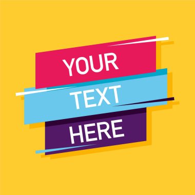 Dinamik ve renk vektör şablonu