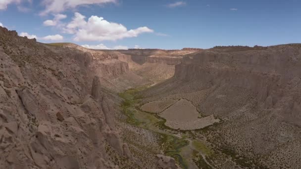 Aeronáutica no Inca Canyon - Bolívia . — Vídeo de Stock