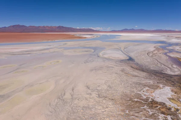 stock image Aerial shot at Polques hot springs - South of Bolivia.