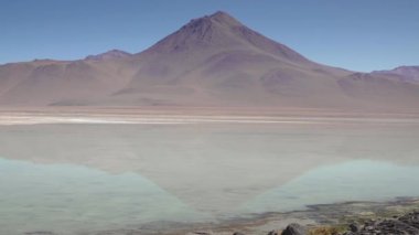 Beyaz Göl 'de Panoramik - Bolivya.