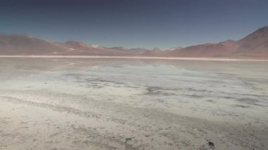 Beyaz Göl 'de Panoramik - Bolivya.