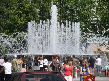Sıcak bir günde Çeşme