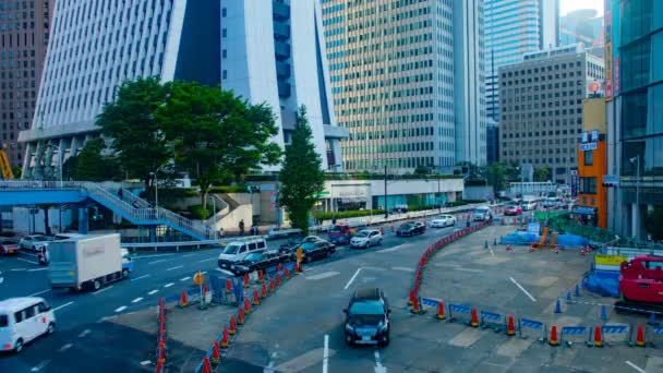 Shinjuku Tokio Japonsko Dubna 2018 Její Umístění Města Tokiu Časová — Stock video