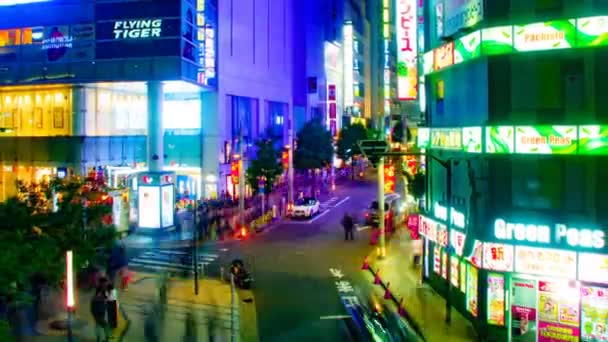 Shinjuku Tokio Japonsko Dubna 2018 Její Umístění Města Tokiu Časová — Stock video