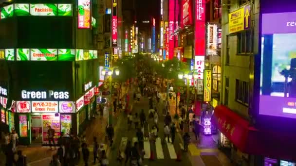Σιντζούκου Τόκιο Ιαπωνία 2018 Απριλίου Μια Πόλη Τοποθεσία Στο Τόκιο — Αρχείο Βίντεο