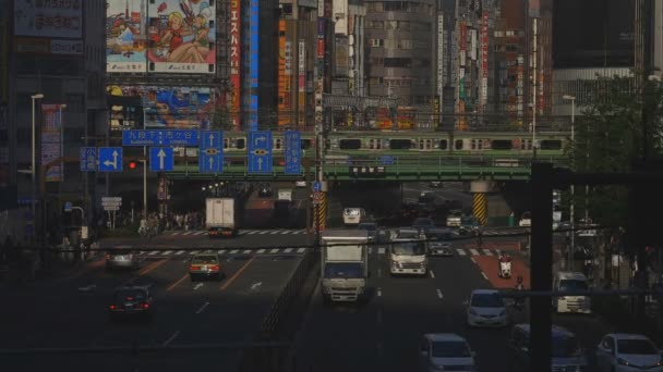 Shinjuku Tokyo Japán Április 2018 Tényszerű Leírása Videó Tartalom Városi — Stock videók