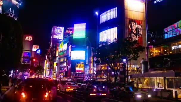 Shibuya Tokyo Jepang April 2018 Deskripsi Sebenarnya Dari Konten Video — Stok Video
