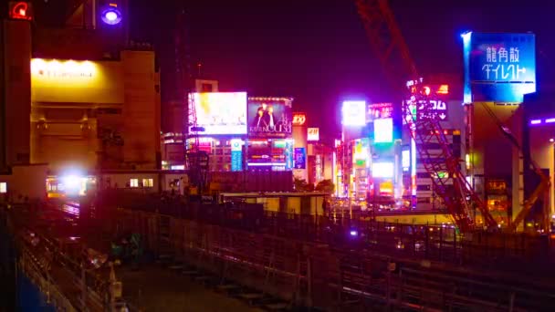 Shibuya Tokyo Japan April 2018 Sachliche Beschreibung Der Videoinhalte Ist — Stockvideo