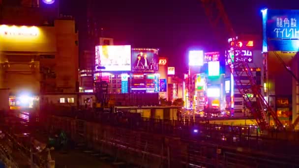 Shibuya Tokyo Japan April 2018 Sachliche Beschreibung Der Videoinhalte Ist — Stockvideo