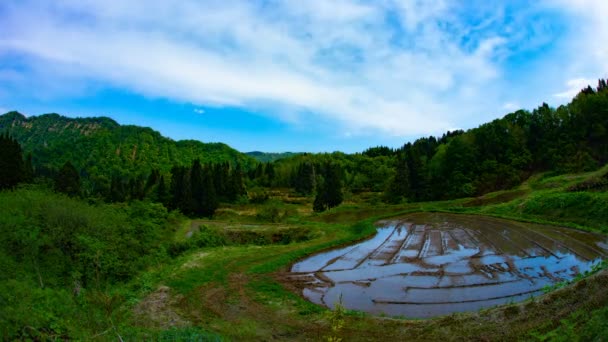 Joetsu Niigata Japón Mayo 2018 Lugar Natural Niigata Lapso Tiempo — Vídeo de stock