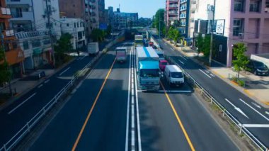Ogikubo, Tokyo/Japonya - 11th Mayıs 2018: Onun Tokyo şehir konum. zaman atlamalı. fotoğraf makinesi: Canon Eos 5d mark4