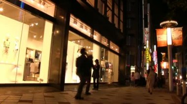 Shibuya, Tokyo/Japonya - 9 Haziran 2017: Onun Tokyo şehir konum. zaman atlamalı. fotoğraf makinesi: Canon Eos 7d