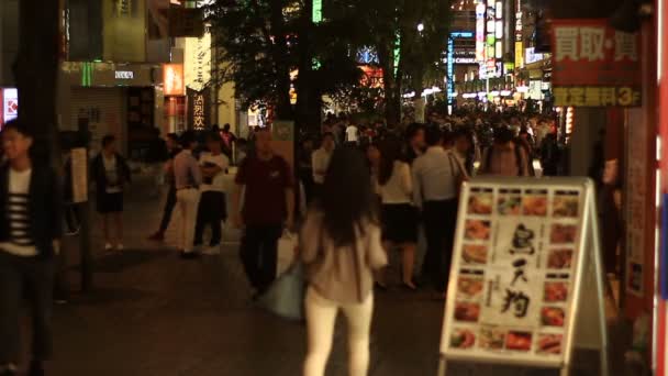 Shinjuku Tokio Juni 2018 Zijn Een Locatie Tokio Time Lapse — Stockvideo