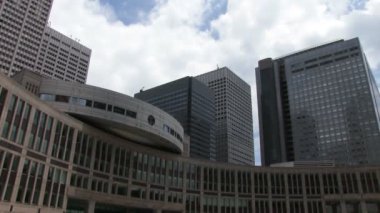 Shinjuku, Tokyo/Japonya - 9 Haziran 2017: Onun Tokyo şehir konum. zaman atlamalı. fotoğraf makinesi: Canon G7