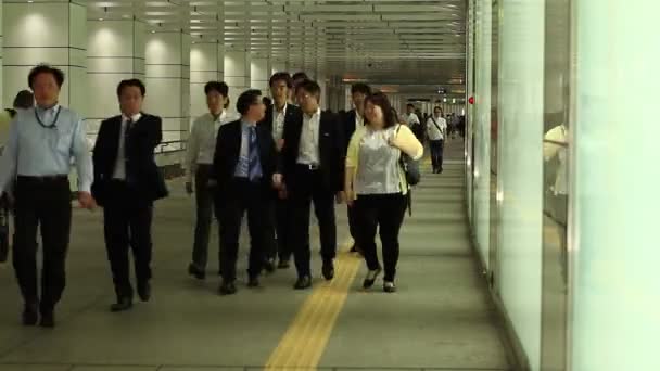 Shinjuku Tokyo Japan Juni 2017 Ist Eine Stadt Tokio Zeitraffer — Stockvideo