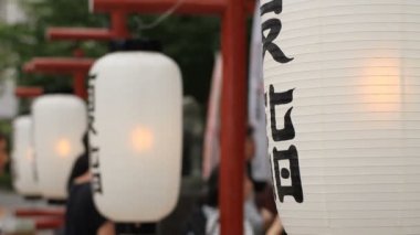 Asakusa, Tokyo/Japonya - 15th Temmuz 2018: Onun Tokyo geleneksel bir konumda. fotoğraf makinesi: Canon Eos 7d