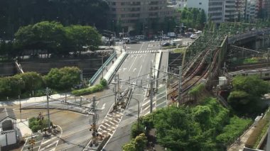Shinagawa, Tokyo/Japonya - 16th Mayıs 2017: Onun Tokyo şehir konum. fotoğraf makinesi: Canon Eos 7d