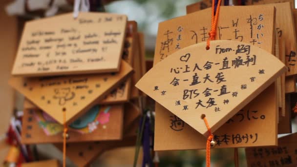 Asakusa Tokio Juli 2017 Zijn Een Traditionele Locatie Tokio Camera — Stockvideo