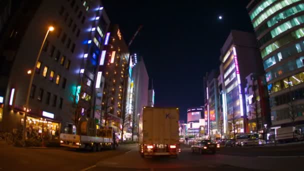 Shinjuku Tokio Maart 2018 Zijn Een Locatie Tokio Time Lapse — Stockvideo