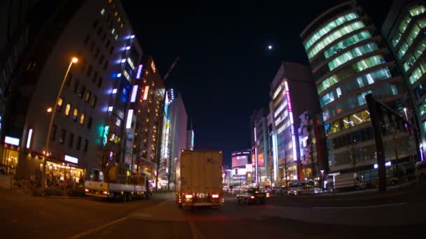 2018年3月7日 它在东京的城市位置 时间流逝 摄像头 Eos Mark4 — 图库视频影像