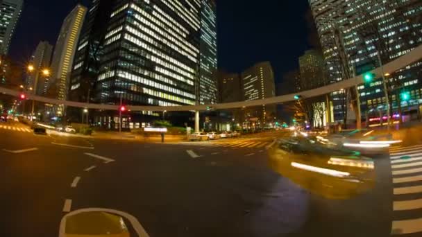 Shinjuku Tokio Maart 2018 Zijn Een Locatie Tokio Time Lapse — Stockvideo