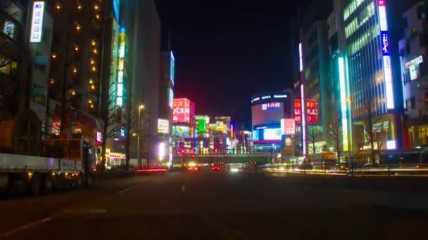 Shinjuku Tokyo Japan März 2018 Ist Eine Stadt Tokio Zeitraffer — Stockvideo