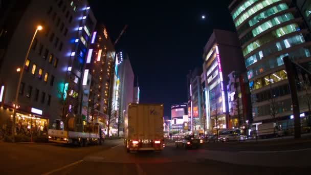 Shinjuku Tokio Maart 2018 Zijn Een Locatie Tokio Time Lapse — Stockvideo