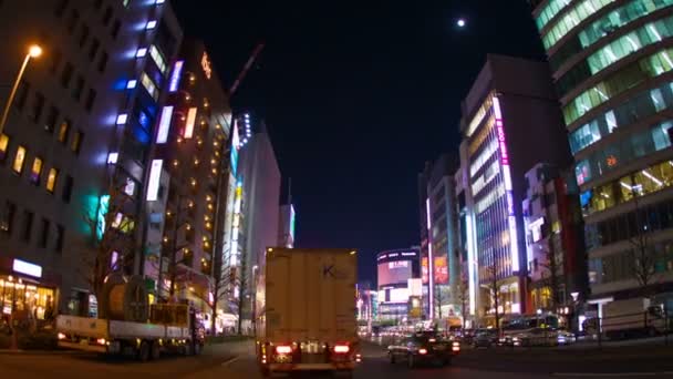 Shinjuku Tóquio Japão Março 2018 Sua Localização Tóquio Lapso Tempo — Vídeo de Stock