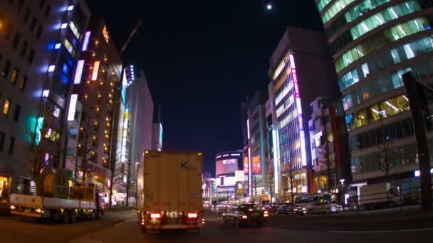 Shinjuku Tóquio Japão Março 2018 Sua Localização Tóquio Lapso Tempo — Vídeo de Stock