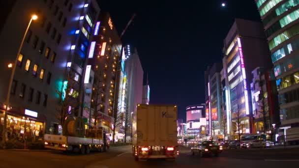 Shinjuku Tokyo Japonya 7Th Mart 2018 Onun Tokyo Şehir Konum — Stok video