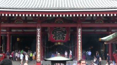 Asakusa, Tokyo/Japonya - 11th Haziran 2018: Onun Tokyo geleneksel bir konumda. fotoğraf makinesi: Canon Eos 7d