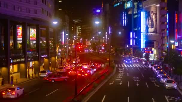 Akasaka Tokio Japón Mayo 2018 Una Ciudad Ubicada Tokio Lapso — Vídeo de stock