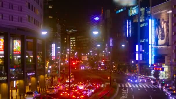 Akasaka Tokyo Japan Mai 2018 Ist Eine Stadt Tokio Zeitraffer — Stockvideo