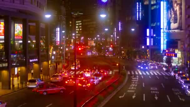 Akasaka Tokyo Japan Mai 2018 Ist Eine Stadt Tokio Zeitraffer — Stockvideo