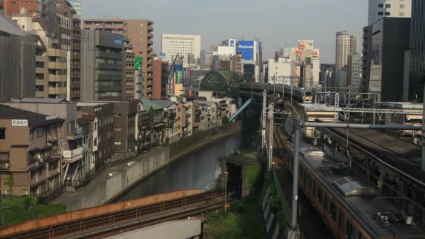 Ochanomizu Tokio Japón Mayo 2018 Una Ciudad Ubicada Tokio Lapso — Vídeos de Stock