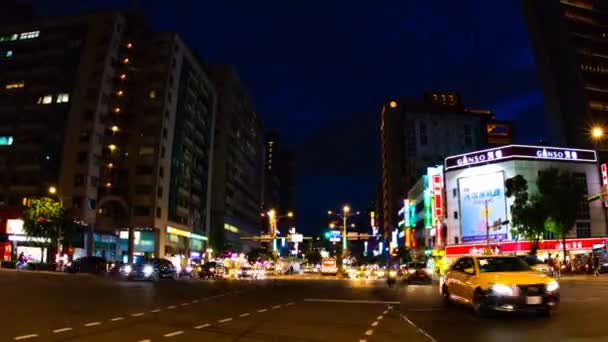 Xinyi Taipei Taiwan Juli 2018 Zijn Een Locatie Tokio Time — Stockvideo