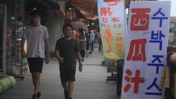 Shifen Taipei Taiwan Julho 2018 Uma Localização Tradicional Taiwan Câmera — Vídeo de Stock