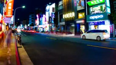 Taipei / Tayvan - 6th Temmuz 2018: onun Tayvan cityl konum. zaman atlamalı. fotoğraf makinesi: Canon Eos 5d mark4