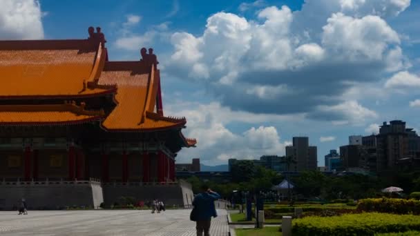 Taipei Taiwan Juli 2018 Zijn Een Traditionele Locatie Taiwan Time — Stockvideo