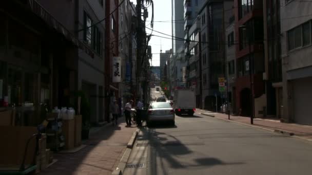Shinjuku Tokio Japonsko Srpna 2017 Její Umístění Města Tokiu Fotoaparát — Stock video