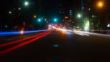 Shinjuku, Tokyo/Japonya - 11th Ekim 2017: Onun Tokyo şehir konum. zaman atlamalı. fotoğraf makinesi: Canon Eos 7d