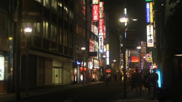 Синдзюку Токио Япония Июля 2018 Года Город Расположен Токио Камера — стоковое видео