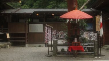 Chichibu, Saitama/Japonya - 1 Ağustos 2017: Onun kahin, Saitama Japonya'da Japon tapınak. fotoğraf makinesi: Canon Eos 5d mark4