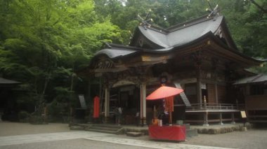 Chichibu, Saitama/Japonya - 1 Ağustos 2017: Onun Saitama Japonya'da Japon bir tapınak. fotoğraf makinesi: Canon Eos 5d mark4