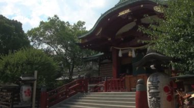 Kameido, Tokyo/Japonya - 25th Ağustos 2018: Onun Tokyo geleneksel bir konumda. fotoğraf makinesi: Canon Eos 5d mark4