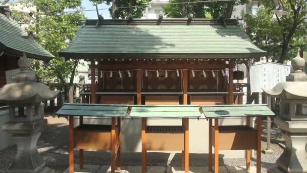 Distrito Koutou Tokio Japón Julio 2017 Una Ubicación Tradicional Tokio — Vídeos de Stock