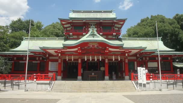 Συνοικία Koutou Τόκιο Ιαπωνία 19Η Ιουλίου 2017 Μια Παραδοσιακή Τοποθεσία — Αρχείο Βίντεο
