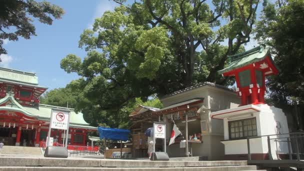 Συνοικία Koutou Τόκιο Ιαπωνία 19Η Ιουλίου 2017 Μια Παραδοσιακή Τοποθεσία — Αρχείο Βίντεο